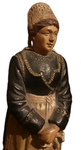 Statuette céramique xixème - céramique,