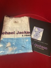 Michael Jackson  T-shirt. NEUF / SCELLÉ + Programme Mj And Friends / RARE