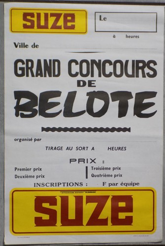 Rare affiche publicite - affiche, suze