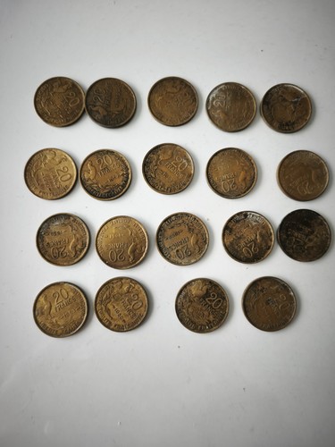 Pièces francs 5 de - 20,