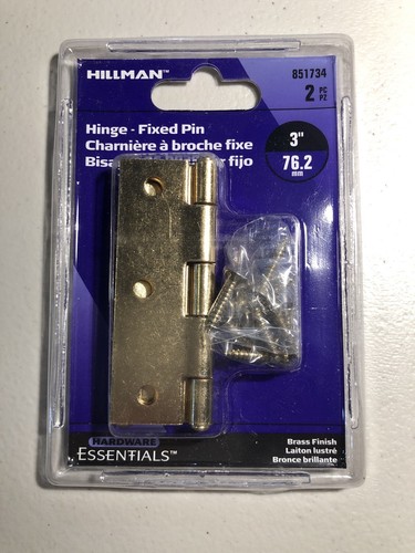 Hillman fixed pin door - pin, hinges