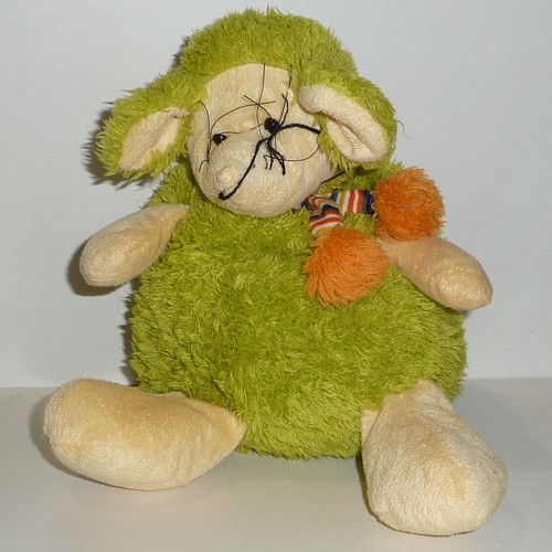 Doudou souris verte - doudou,