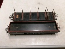 HORNBY MECCANO Lot De 2  WAGON PLAT Et A  RANCHER  ECHELLE O