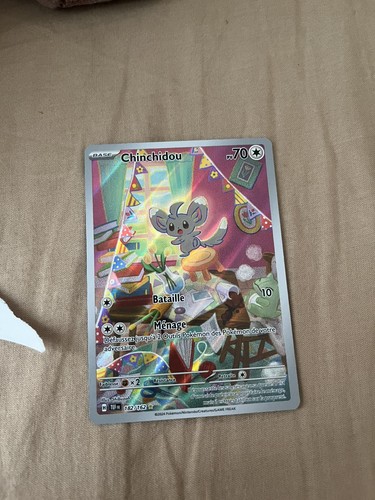 Carte pokemon chinchidou - pokemon,