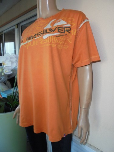 Tee shirt quicksilver orange - tee,