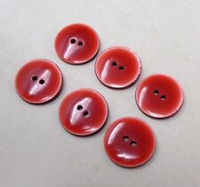 Lot de 6 Boutons anciens en