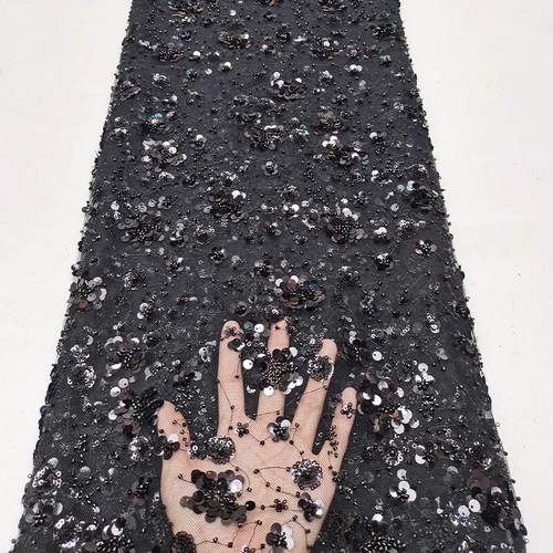 Floral sequin dentelle - sequin,