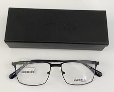 LUNETTE / MONTURE DE VUE NEUVE HOMME MARQUE KAPORAL @ GLEN NOIR @ NEUF 100€