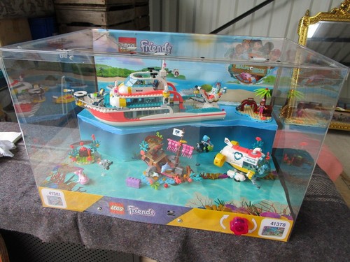 Vitrine publicitaire lego - vitrine,