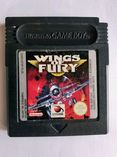 Wings fury nintendo gameboy - fury,