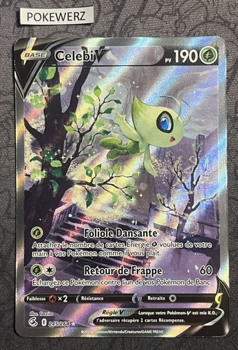 Carte pokémon celebi v - celebi,