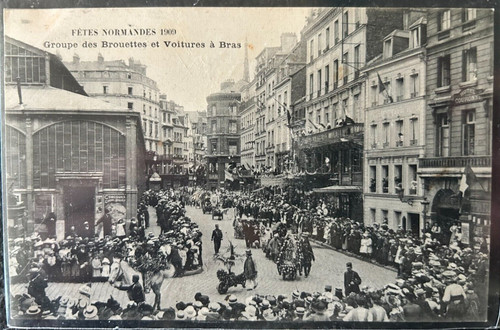 Cpa rouen fetes - cpa, normandes