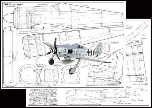 Rcsa model airplane plans - model,