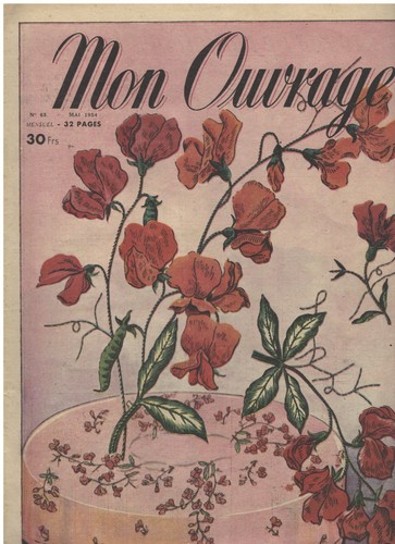 Mon ouvrage dentelle napperon - dentelle,