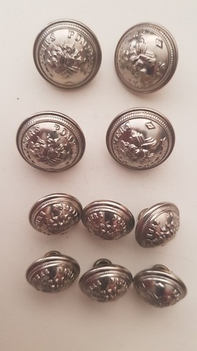 Lot boutons tenue - de, de