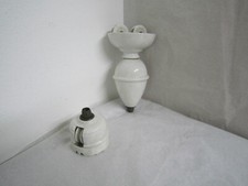 ANCIEN MONTE LUSTRE EN PORCELAINE 