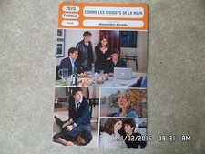 CARTE FICHE CINEMA 2010 COMME