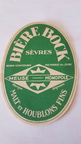 Etiquette bière meuse - bière, la