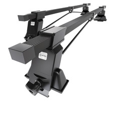 Barres de toit en acier pour Opel Corsa C Hayon 5p (2001-2006) Z noir gouttière