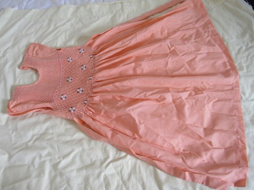 Magnifique robe smock - à,