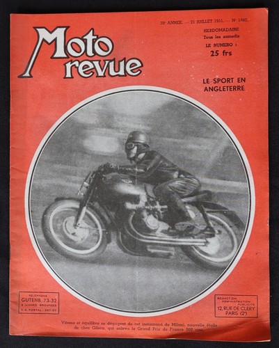 Moto revue 1951 1042 - 1951, n°1042