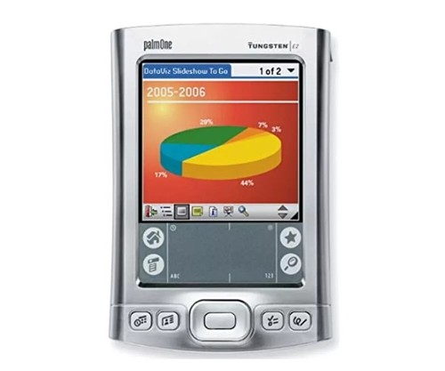 Palm tungsten pda with - palm,