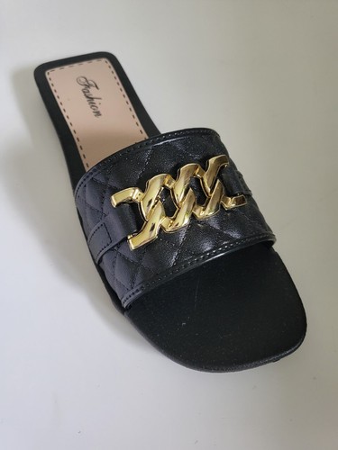 Fashion claquettes noires - claquettes,