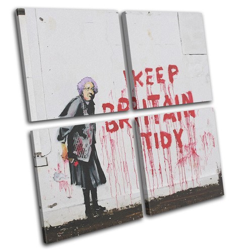 Britain funny lady banksy - britain,