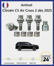 Ecrous antivol de roues Citroën C5 Aircross 2 à partir de 2025