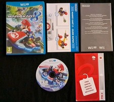 Jeu Nintendo WII U Mario Kart 8 Complet FR TBE 