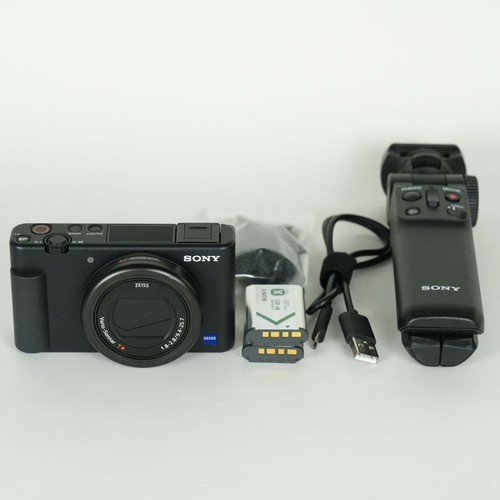 Sony vlogcam shooting - zv-1g,