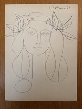 Pablo PICASSO : Jeune fille à