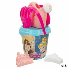 Set de jouets de plage Princesses Disney Ø 18 cm [16 Unités]