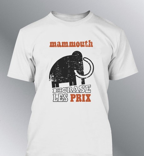 Tee shirt magasin - tee, mammouth