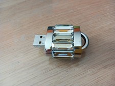 Clé USB Swarovski 1Go bijou de luxe sans boite - état comme neuf