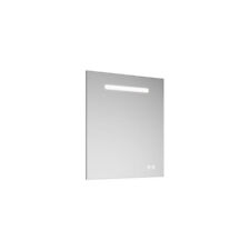 miroir lumineux LED burgbad Vry, éclairage horizontal, avec chauffage miroir,