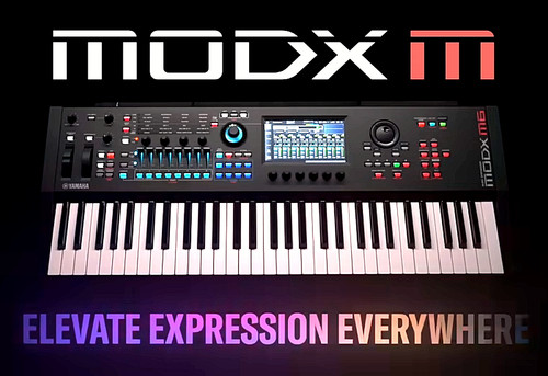 Yamaha modx touches - modx, m6