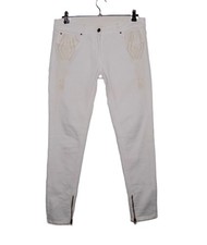 jean SANDRO slim blanc  taille