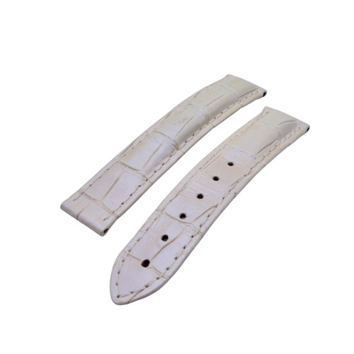 Omega bracelet alligator blanc - omega,
