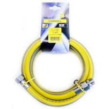 tuyau de gaz flexible 15 mt 1/2" acier MF conformément à la norme EN 15266 po...