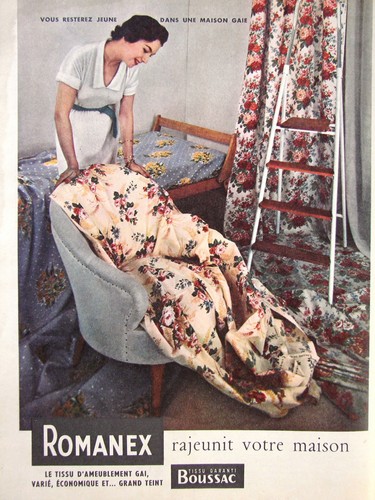 Publicité presse 1955 romanex - presse,