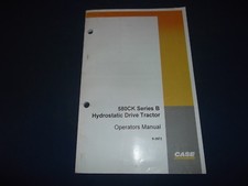 Manuel D'Opération Et D'Entretien Du Tracteur Hydrostatique CASE 580CK SERIES B