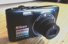 #D-Nikon Coolpix S3100 14.0MP Digital Compact Camera Noir