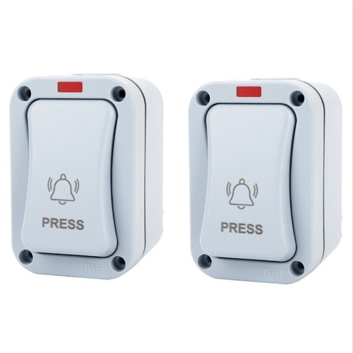 2pcs interrupteur sonnette - interrupteur, de