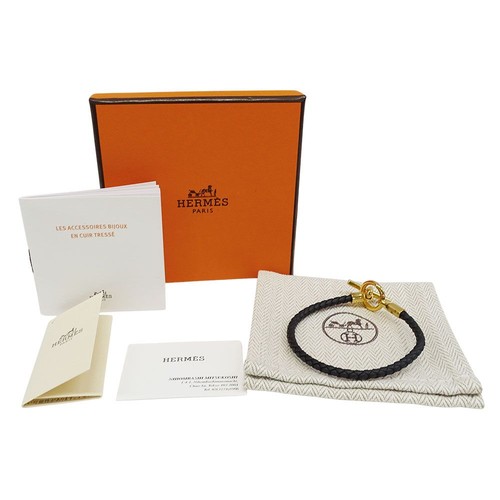 Bracelet hermes grenan cuir - hermes,