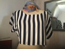 Haut léger rayé Cache Cache .t 40 .( A/GO/V)