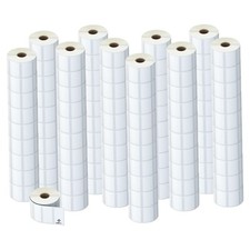 LOT de 100 Etiquettes compatible avec Dymo 11354 Auto Adhésives 57mm x 32mm