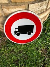 PANNEAU DE CIRCULATION/SIGNALISATION/ROUTIER DE REFORME 2006 CAMION NO EMAILLEE