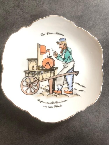 Assiette collection porcelaine
