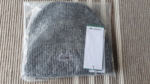 Lacoste bonnet mixte agate - bonnet,